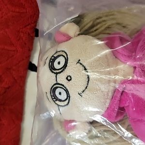 Brand New in Sealed Bag, Melanie Girl Plush Doll Two Pet Rats  www.2petrats.com